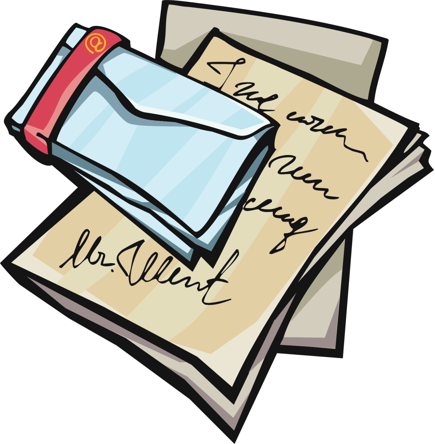 business letter clipart - photo #5