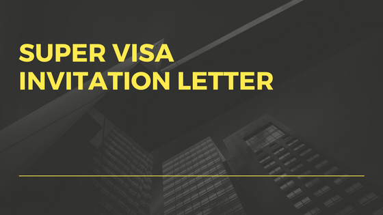 Invitation Letter For Canadian Visa Samples